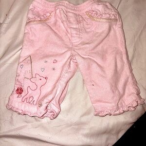 Faded Glory Pink Baby Pants